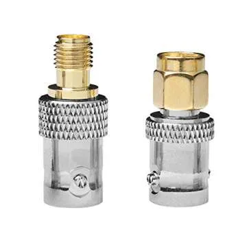 TJMD SMA to BNC Kits 3 Sets RF Coaxial Adapter Male Female Coax Connector 12 Pcs