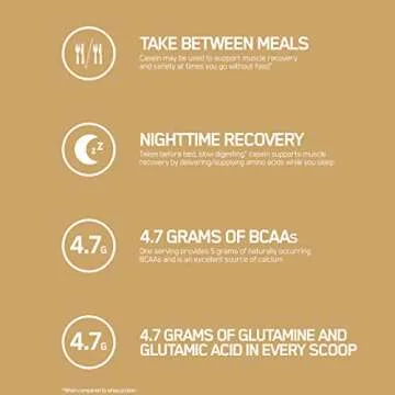 Optimum Nutrition Gold Standard 100% Micellar Casein Protein Powder, Naturally Flavored Chocolate creme, 4 Pound (Packaging May Vary)