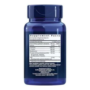 Life Extension Mitochondrial Energy Optimizer with PQQ – For Heart & Brain Health, Energy Manageme...