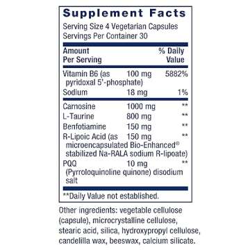 Life Extension Mitochondrial Energy Optimizer with PQQ – For Heart & Brain Health, Energy Management and Anti-Aging - Gluten-Free, Non-GMO, Vegetarian – 120 Capsules