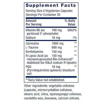 Life Extension Mitochondrial Energy Optimizer with PQQ – For Heart & Brain Health, Energy Management and Anti-Aging - Gluten-Free, Non-GMO, Vegetarian – 120 Capsules