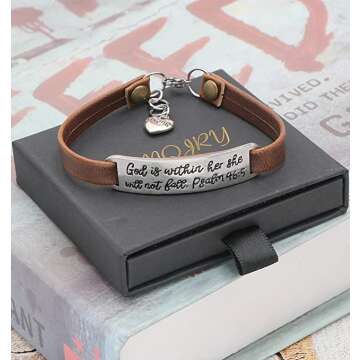 Yiyang Christian Bracelet for Faith and Inspiration