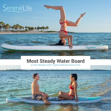 Ultimate SereneLife Inflatable Stand Up Paddle Board