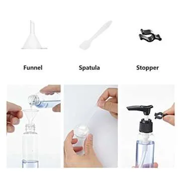 ABIRDAY Travel Bottles for Toiletries Set - TSA Approved