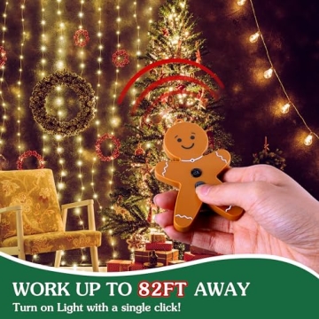 Enhon Wireless Remote Switch for Christmas Lights