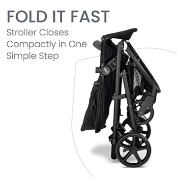 Britax Brook+ Ultra-Lightweight Modular Baby Stroller