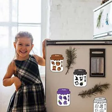 Color Recognition Magnetic Toy Set for Kids - 10 Pieces