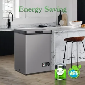 LifePlus 3.5 Cu Ft Super Quiet Chest Freezer