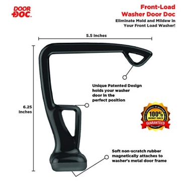 Door-Doc Washer Holder for Mold-Free Laundry Space