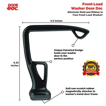 Door-Doc Washer Holder for Mold-Free Laundry Space