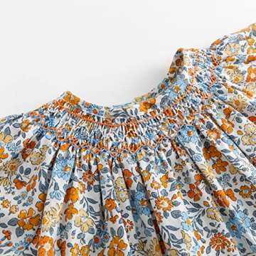 Curipeer Blouse for Toddler Girls - Spring Casual Cotton Outfits