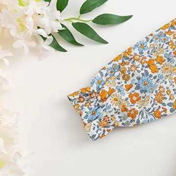 Curipeer Blouse for Toddler Girls - Spring Casual Cotton Outfits