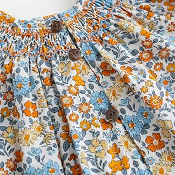 Curipeer Blouse for Toddler Girls - Spring Casual Cotton Outfits