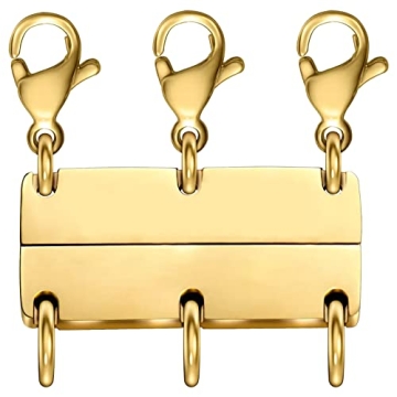 Layered Necklace Clasp for Effortless Jewelry Layering