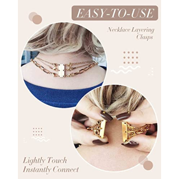 Layered Necklace Clasp for Effortless Jewelry Layering
