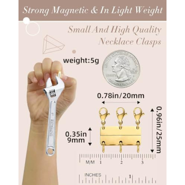 Layered Necklace Clasp for Effortless Jewelry Layering