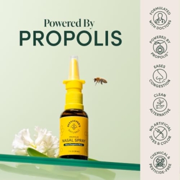 Beekeeper's Naturals Natural Nasal Spray for Adults