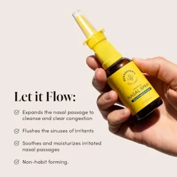 Beekeeper's Naturals Natural Nasal Spray for Adults