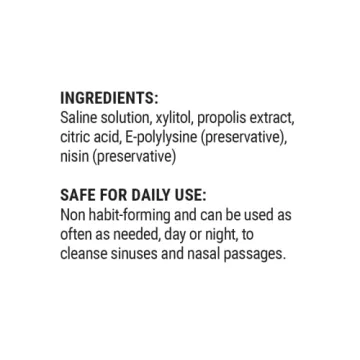 Beekeeper's Naturals Natural Nasal Spray for Adults