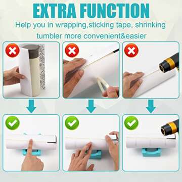 Compact Silicone Cup Cradle for Crafting and Decals