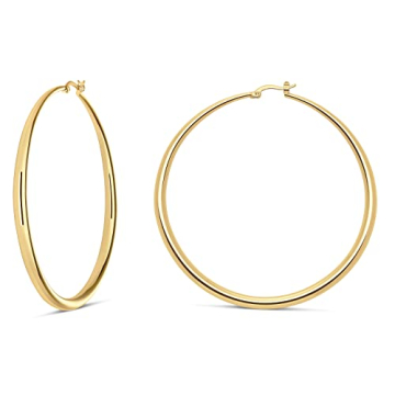 Shop Durable MILLA 14K Gold Hoop Earrings for Women