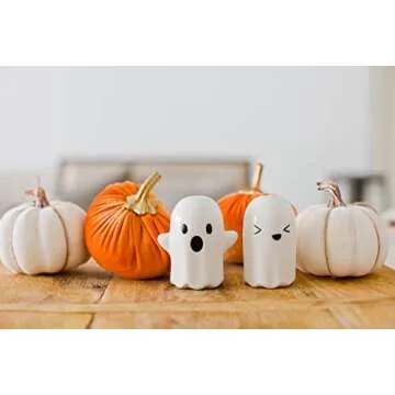 Pearhead Ghost Salt & Pepper Shakers, Pepper Shakers, Halloween Décor For The Kitchen, Must Have Fall Décor, Salt & Pepper Shaker For Halloween