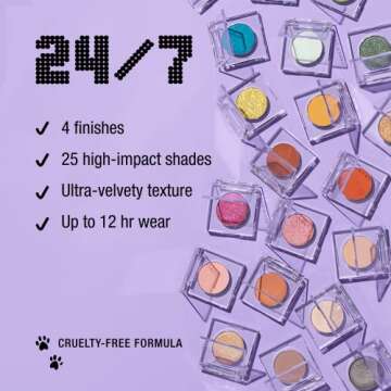 Urban Decay 24/7 Eyeshadow Compact – Long-Lasting Vegan Formula