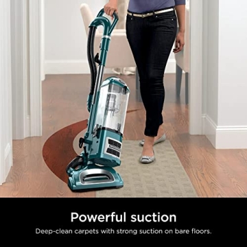 Shark CU512 Lift-Away XL Upright Vacuum with Crevice Tool, Teal (Renewed)
