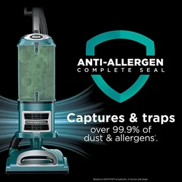 Shark CU512 Lift-Away XL Upright Vacuum with Crevice Tool, Teal (Renewed)