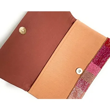 Twine and Love Rose All Day Clutch Purse, Beaded Clutch Purse, Bride Gift For Bride, Bride Gifts, Bridal Gift for Bride, Engagement Gift, Bachelorette Gift, Bridal Shower Gift, Pink