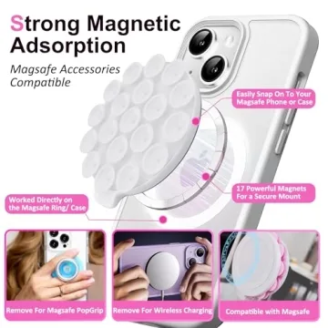 LvShuLiangPin Silicone Suction Cup Phone Mount - Hands Free
