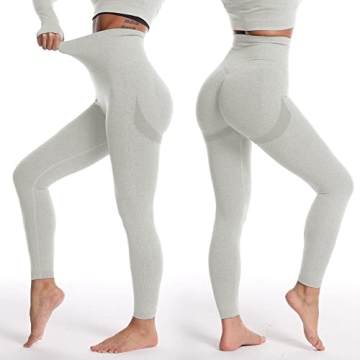 MOHUACHI Scrunch Butt Lifting Leggings for Women