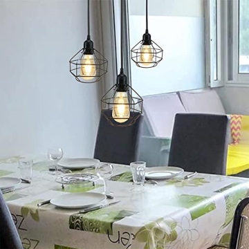 Stylish HCSM Industrial Pendant Light with Switch