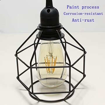 Stylish HCSM Industrial Pendant Light with Switch