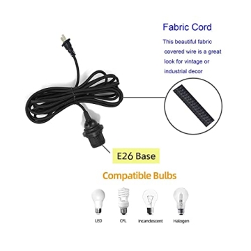 Stylish HCSM Industrial Pendant Light with Switch