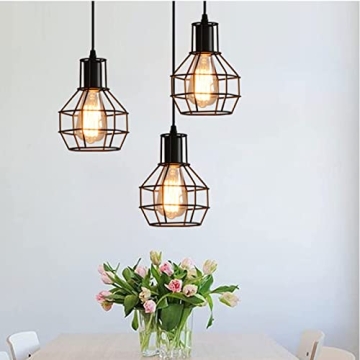 Stylish HCSM Industrial Pendant Light with Switch