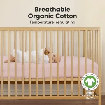 KeaBabies Organic Crib Sheets - Soft & Cute Designs