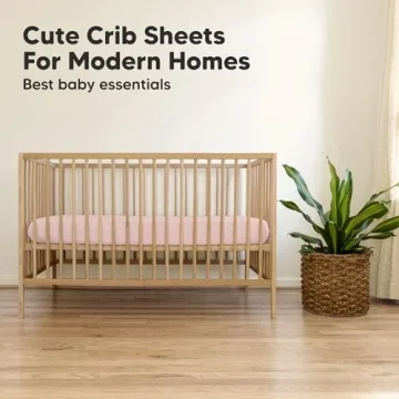 KeaBabies Organic Crib Sheets - Soft & Cute Designs