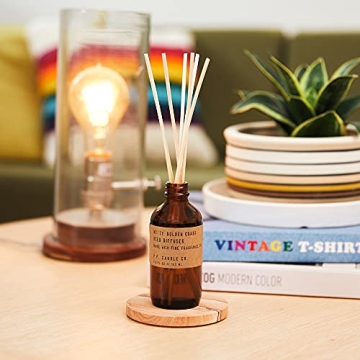 P.F. Candle Co. Golden Coast Reed Diffuser - Nature-Inspired Scent