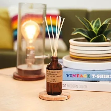 P.F. Candle Co. Golden Coast Reed Diffuser - Nature-Inspired Scent