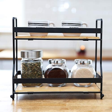 AQ 2-Tier Home Storage Tray for Beauty & Kitchen