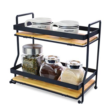 AQ 2-Tier Home Storage Tray for Beauty & Kitchen
