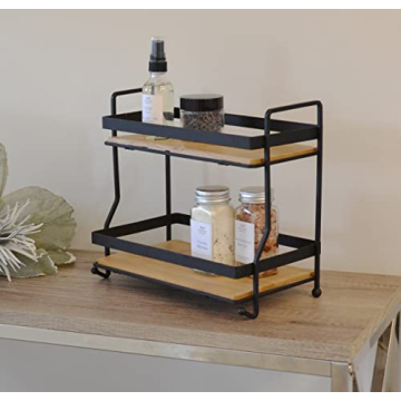 AQ 2-Tier Home Storage Tray for Beauty & Kitchen