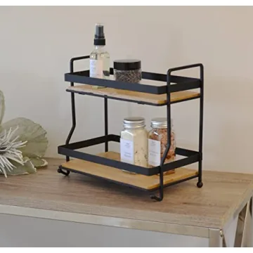 AQ 2-Tier Home Storage Tray for Beauty & Kitchen