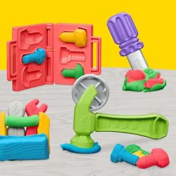 Play-Doh Stamp & Saw Tool Bench for Creative Kids
