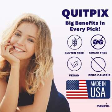 PurePix QuitPix Flavored Toothpicks for Quitting Smoking