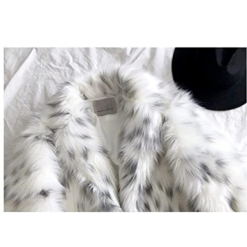 Elegant Tinhulf Faux Fur Winter Coat for Women
