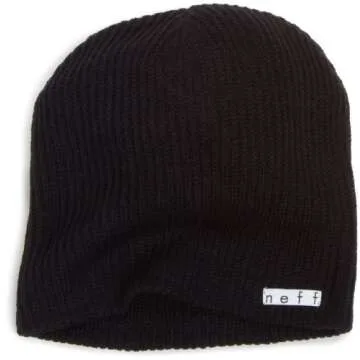 Soft Cozy Warm Daily Beanie Hat by Neff - Unisex Style, Breathable Fabric, Multiple Colors
