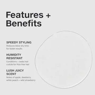 Paul Mitchell Super Skinny Serum, Speeds Up Drying Time, Humidity Resistant, For Frizzy Hair, 8.5 fl. oz.