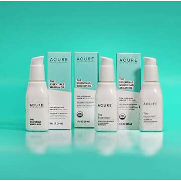 Acure The Essentials Marula for Dry Skin & Hair Oil, 1 Fl Oz